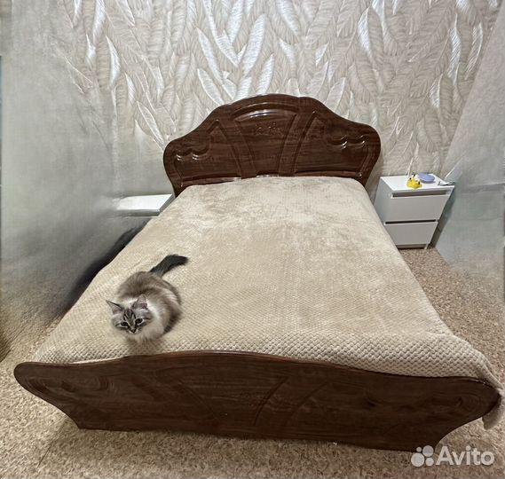 Кровать 140х190 б/у