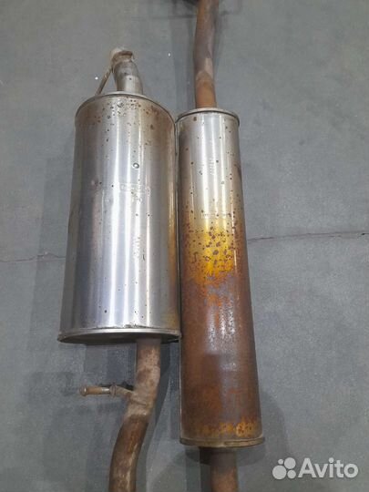 Штатная выхлопная система Лада Веста