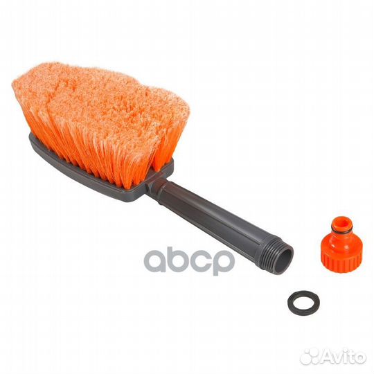 Щетка для мытья с насадкой для шланга, с мягкой