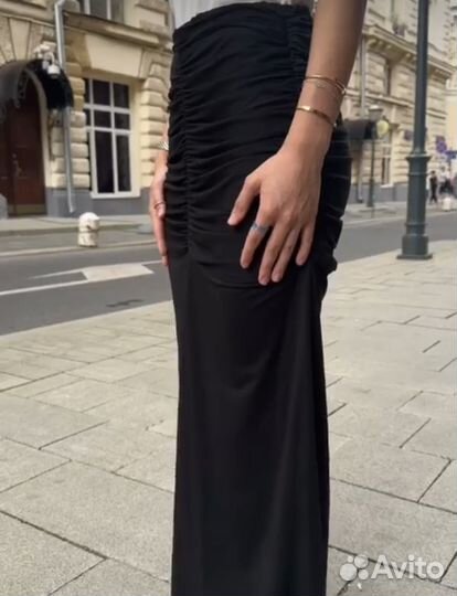 Юбка со сборкой