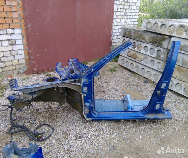 Порог со стойкой правый Fiat Albea