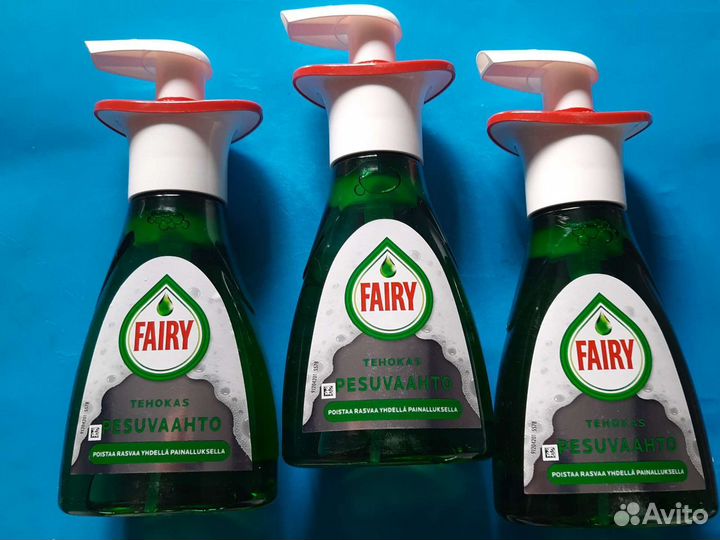 Fairy пенка Фери для мытья посуды Финляндия