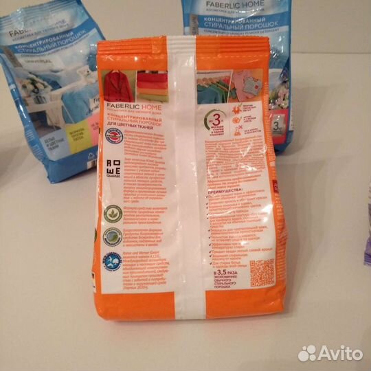 0+ Стиральный порошок Faberlic