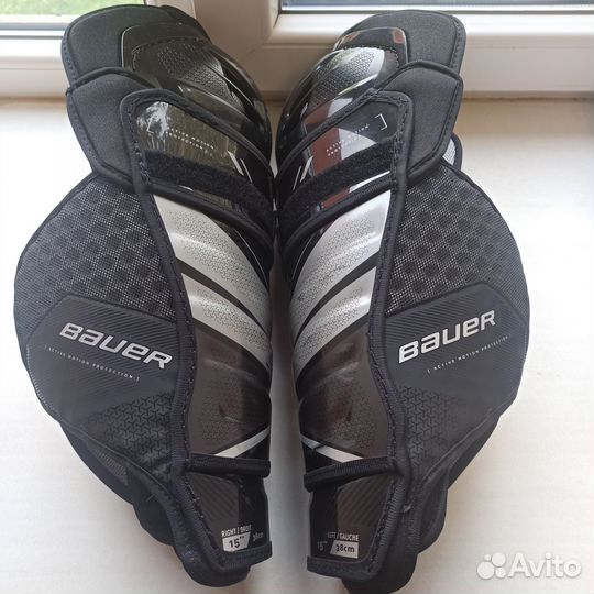 Щитки хоккейные Bauer 3s pro, sr 15