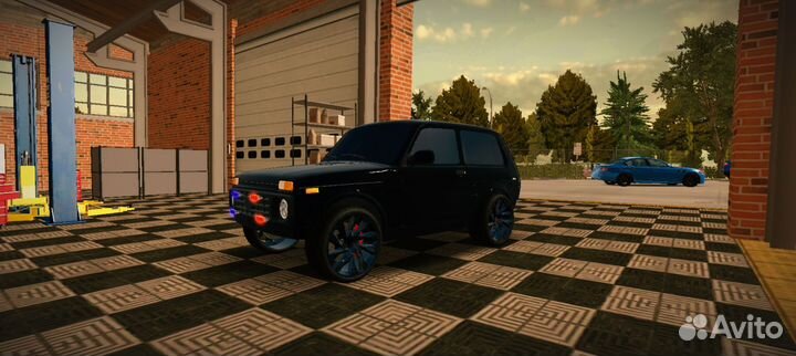 Машины в кар паркинг