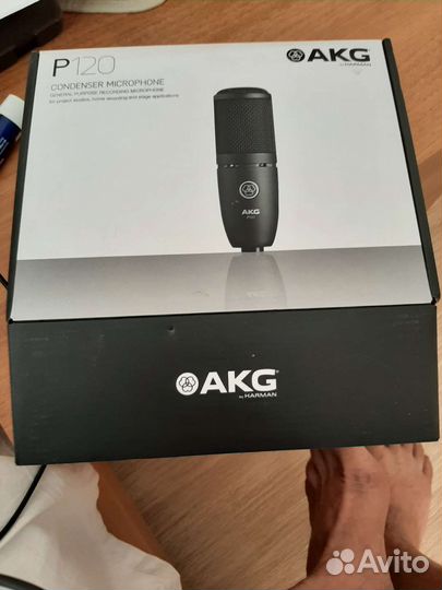 Студийный микрофон akg p120