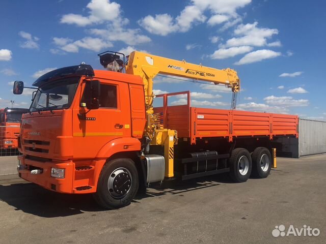 КамАЗ 65115-3094-48 с КМУ, 2023