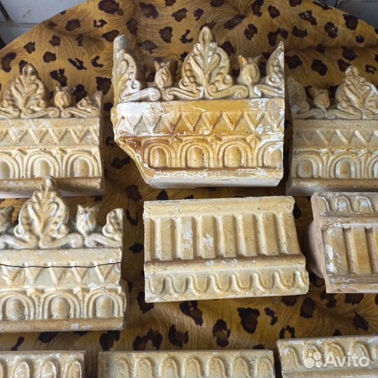 Старинные Печные Изразцы Клеймо Аксенов