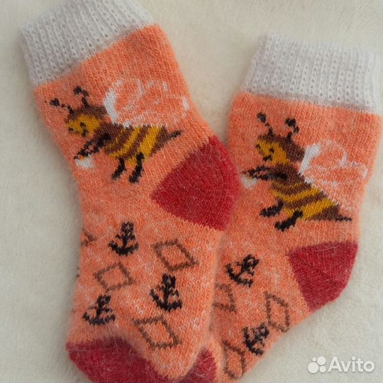 Шерстяные носки