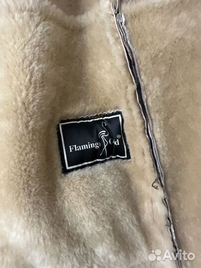 Дубленка винтажная женская