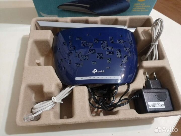 Wi-Fi роутер tp-link adsl 2+