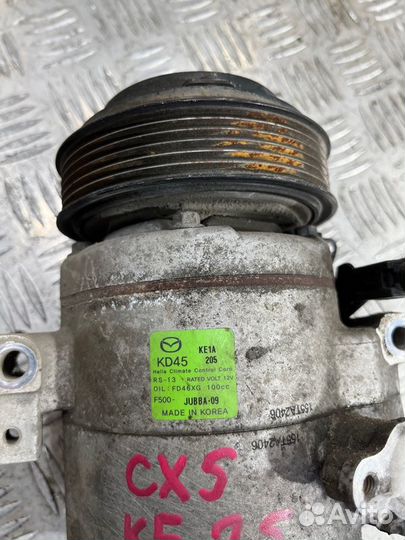 Компрессор кондиционера Mazda Cx-5 KF PY 2020