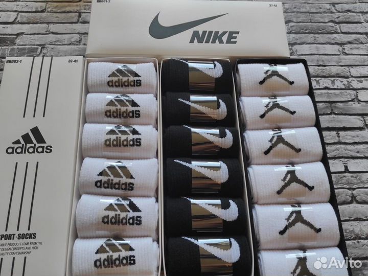 Носки Nike Jordan Adidas