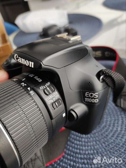 Зеркальный фотоаппарат canon eos 1100d