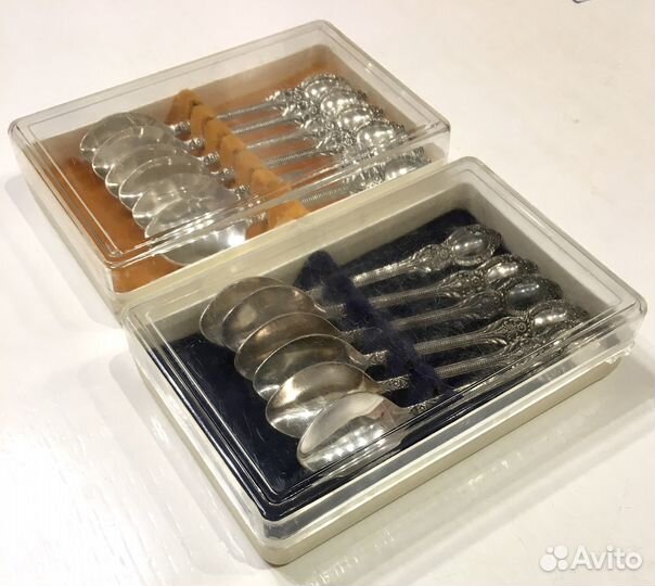 Ложки чайные мельхиоровые СССР