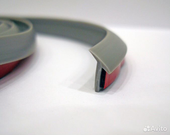 Уплотнительная резинка 8мм для обвесов. Цвет Серый