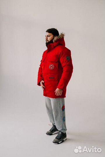 Длинная куртка Canada Goose