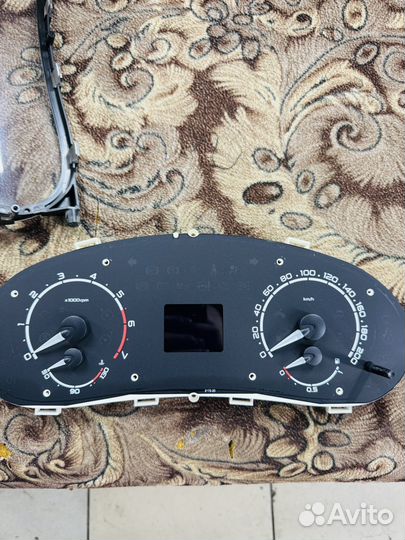 Пересвет приборной панели приора 2