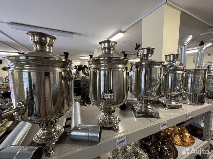 Тульский самовар на дровах