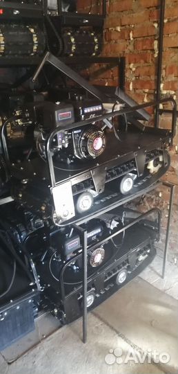 Мотобуксировщик мотособака Самый маленький толкач