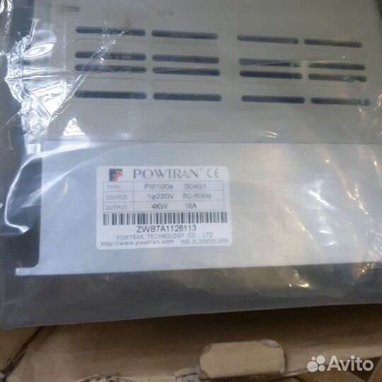 Преобразователь частоты powtran PI8100A