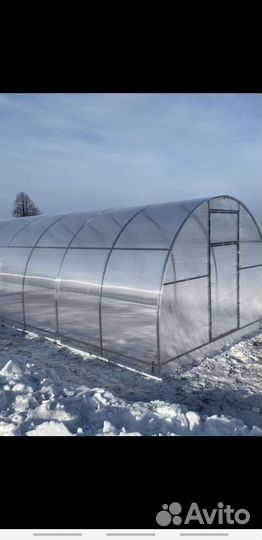 Теплица 3 на 6 из поликарбоната (каркас)