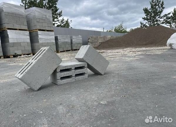 Блоки керамзитобетонные 190х190х390