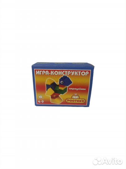 Детская игра-конструктор типа Lego