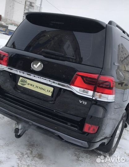 Toyota land cruiser 200 обвес Black 16-22 K279