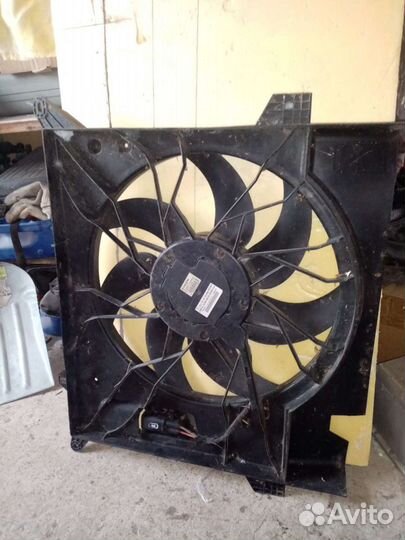 Вентилятор охлаждения двигателя вольво хс90