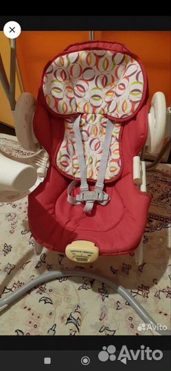 Шезлонг качели graco