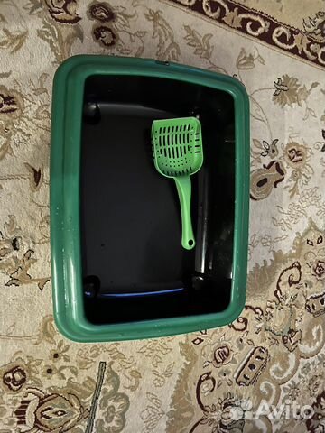 Туалет для кошек с бортом «Штиль»