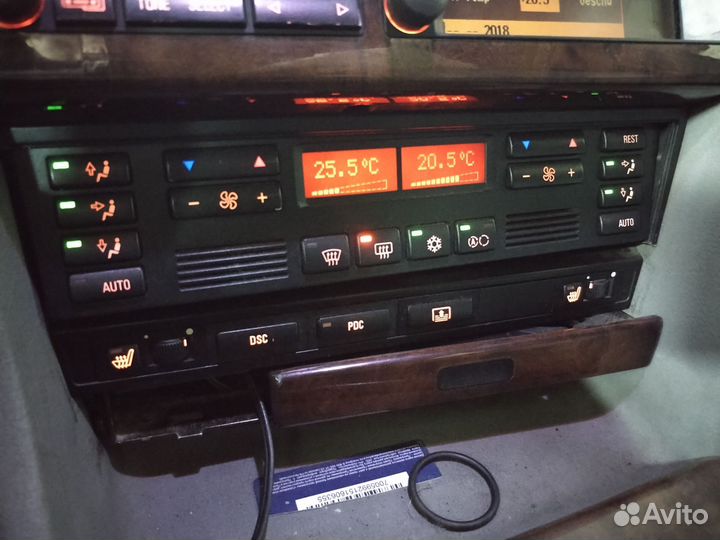 Блок управления климатом bmw 7 e38