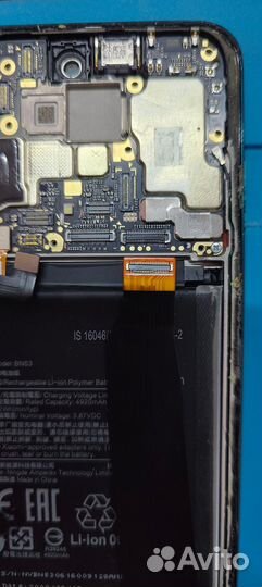 Xiaomi Redmi Note 9 Pro по запчастям