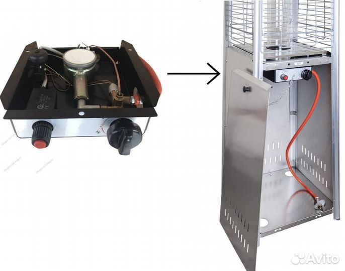 Горелка для обогревателя 