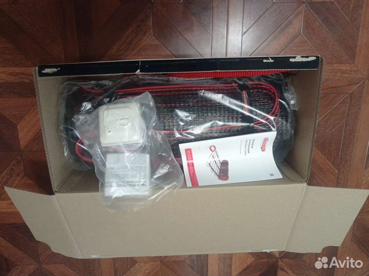 Тёплый пол 9м2 с регулятором (мат нагревательный)