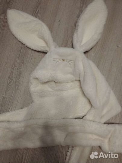 Шапка зимняя белая