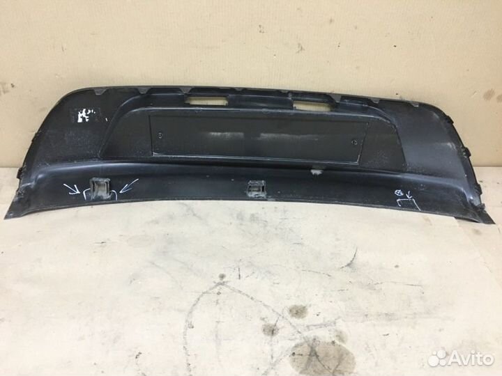 Накладка бампера задняя Kia Rio 4 FB