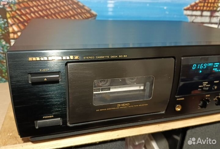 Marantz SD-63. Дека. Трёх головая