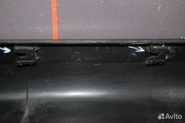 Накладка порога - Kia Rio 4 X-Line (2017-н.в.)