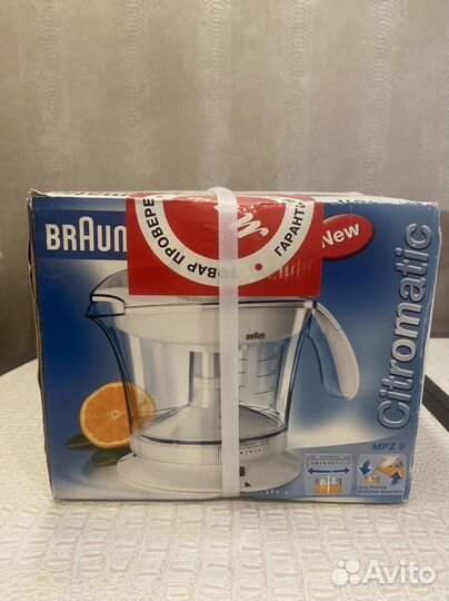 Соковыжималка новая braun