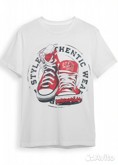 DTF печать на одежде