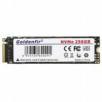 SSD Goldenfir M2 nvme, 256 Гб, твердотельный новый