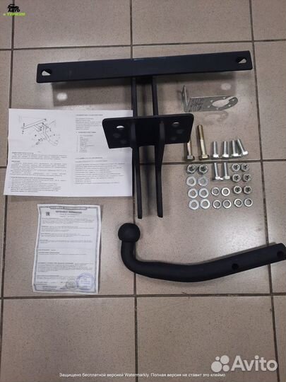 Фаркоп тсу УАЗ 3163 Патриот Установка -Доки