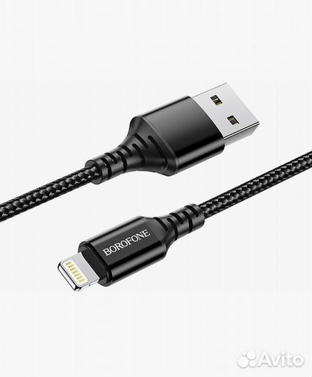 Кабель USB - lightning borofone BX54 1 m 2.4A