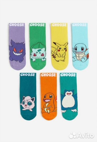 Носки hm 25/27, 28/30, 31/33, 34/36 7пар