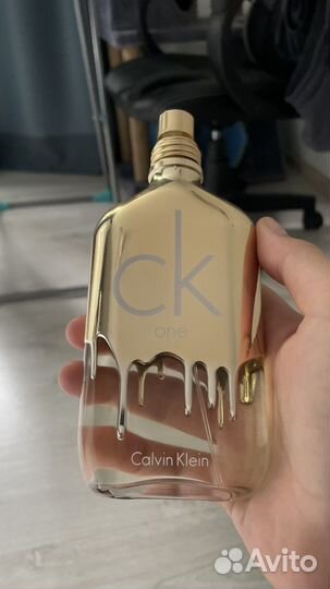 Туплетная вода Calvin Klein One (остаток 150мл)