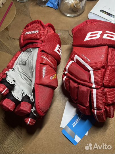 Перчатки хоккейные bauer 13 ultrasonic(оригинал )