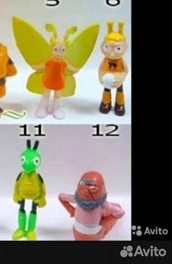 Игрушки из киндер-сюрпризов разные 6