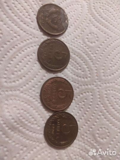 Монеты СССР 5 копеек